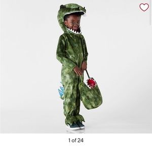 pottery barn t rex costume size 4-6